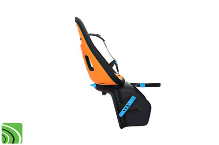 Thule Yepp Nexxt Maxi Vibrant Orange zijkant