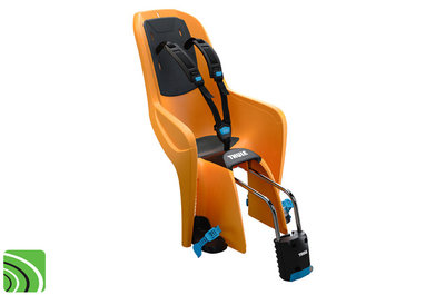 Thule RideAlong Lite Fietsstoeltje Zinnia | Montage achter